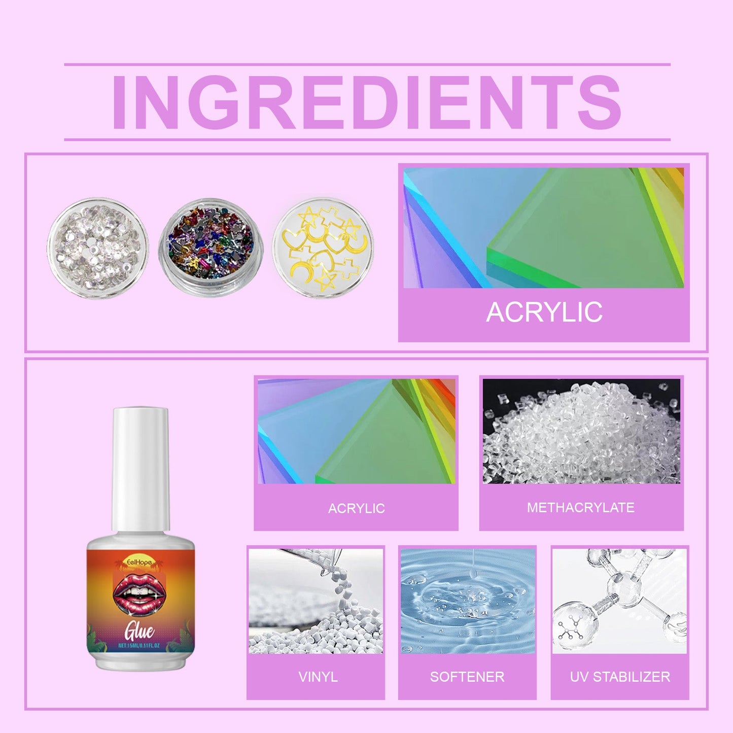 Kit de beauté dentaire pour une décoration de sourire unique