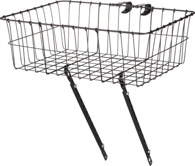 Cesta delantera Wald 1392 - Negro brillante grande