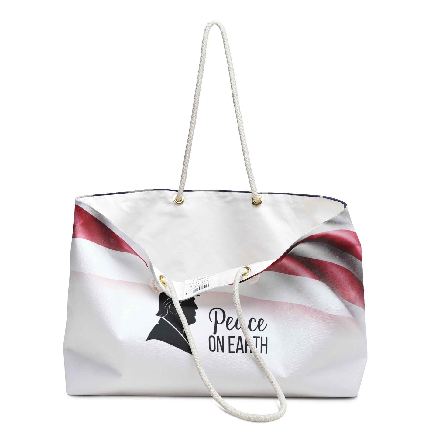 Peace on Earth Weekender Bag - Political Parody Tote