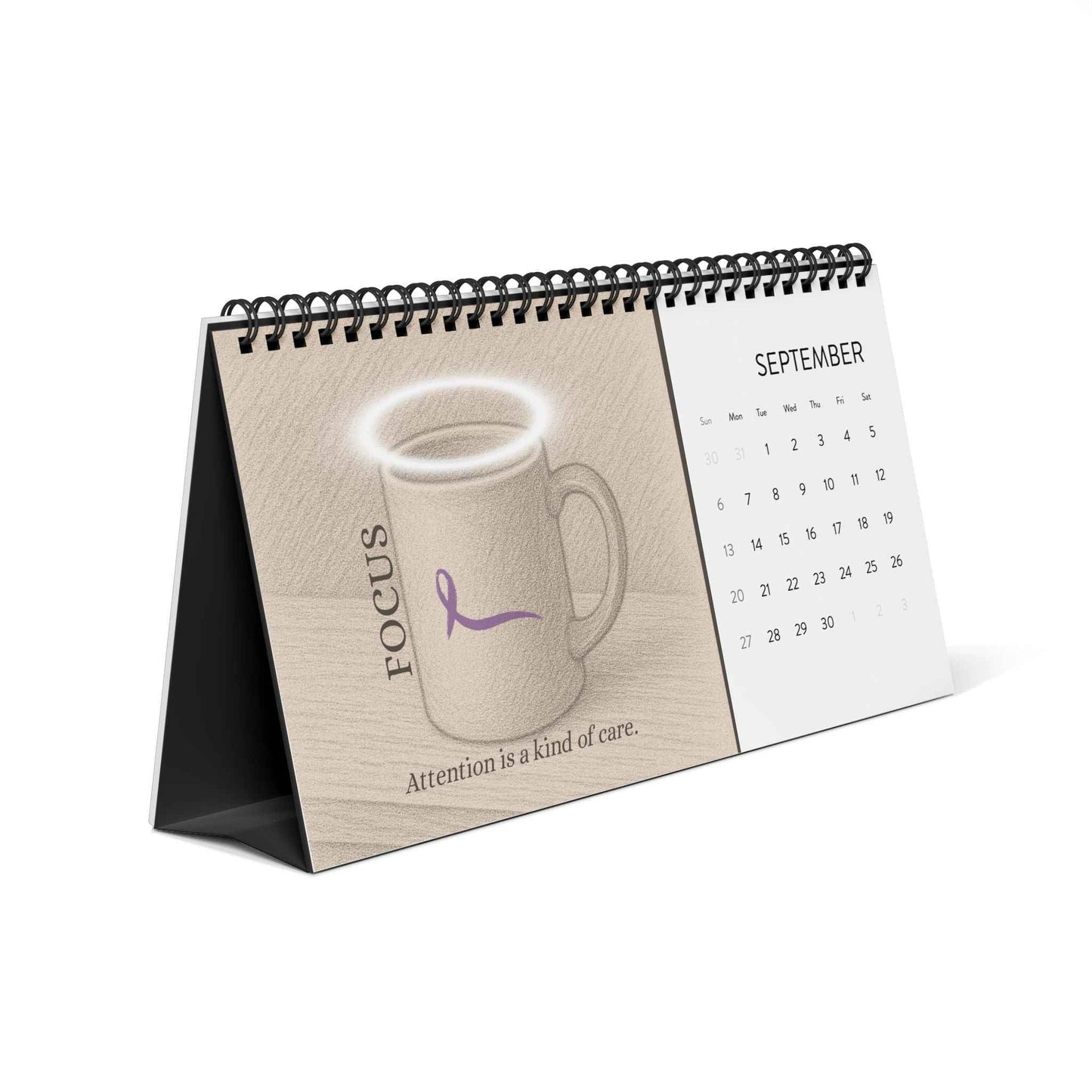 The Quiet Between Desk Calendar | A Year of Presence