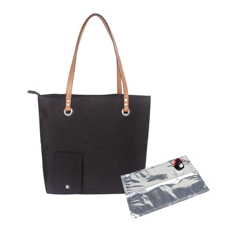 Outdoor portable portable beach red wine bag insulated ice bag picnic bag - Korvel