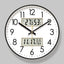 Horloge murale électronique avec calendrier 2025 - Design moderne