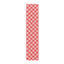 Charming Red & White Paws Table Runner - Cotton & Polyester Options - Korvel