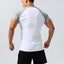 Camiseta de manga corta con cuello redondo para hombres en tallas grandes