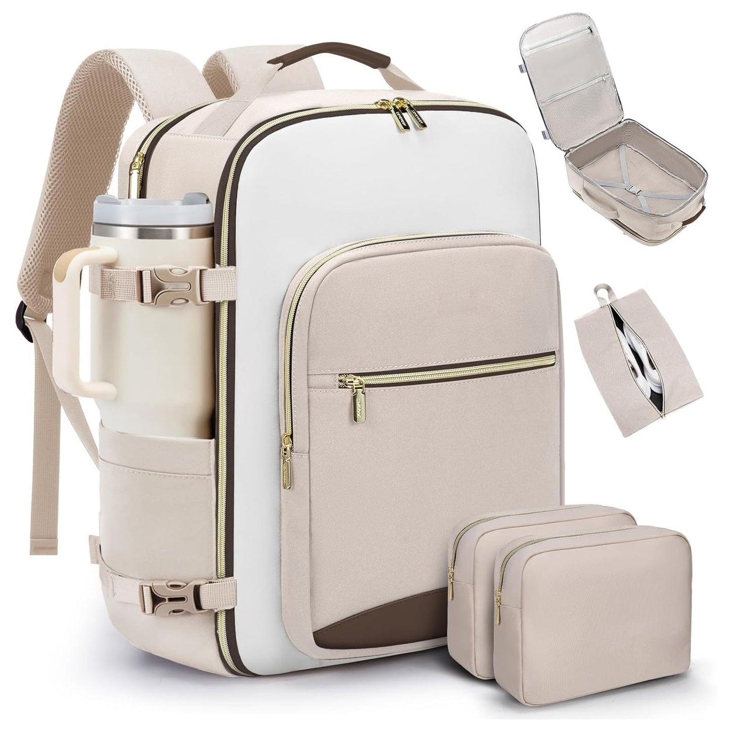 Juego de Equipaje de Mano para Aerolínea con Bolsas Organizadoras
