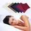 Ensemble de taies d'oreiller en satin soyeux de luxe pour king