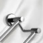 304 stainless steel towel rack, non perforated, bathroom towel double pole hanging rack, household towel rack - Korvel