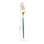 Premium Stainless Steel Cutlery Set with Gold Spray Finish