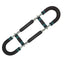 Adjustable Spring Twister Arm Exerciser: Strengthen forearms, triceps & chest. Portable home fitness gear. - Korvel