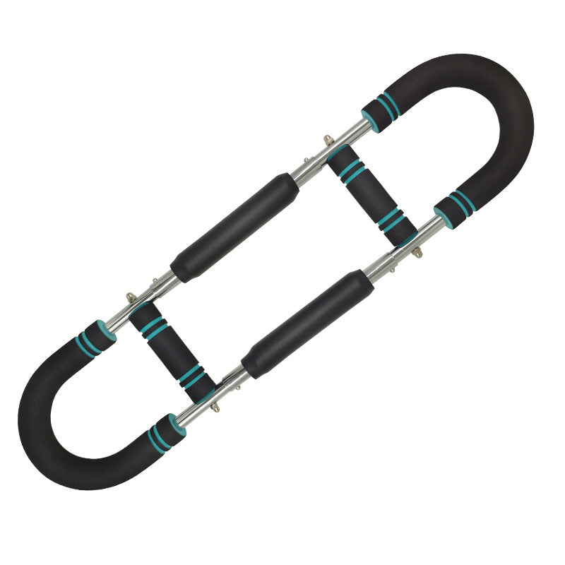 Adjustable Spring Twister Arm Exerciser: Strengthen forearms, triceps & chest. Portable home fitness gear. - Korvel