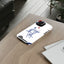 Minimal Line Portrait Samsung Case — Say Less Edition