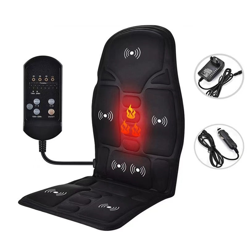 Car massage pad car home heating cervical massager car massage pad cushion massage cushion - Korvel