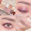 7 Color Eyeshadow Palette Red Wine Glitter Pearly Lasting Acrylic Eyeshadow Palette Korean Eyes Makeup Palette Beauty Makeup - Korvel