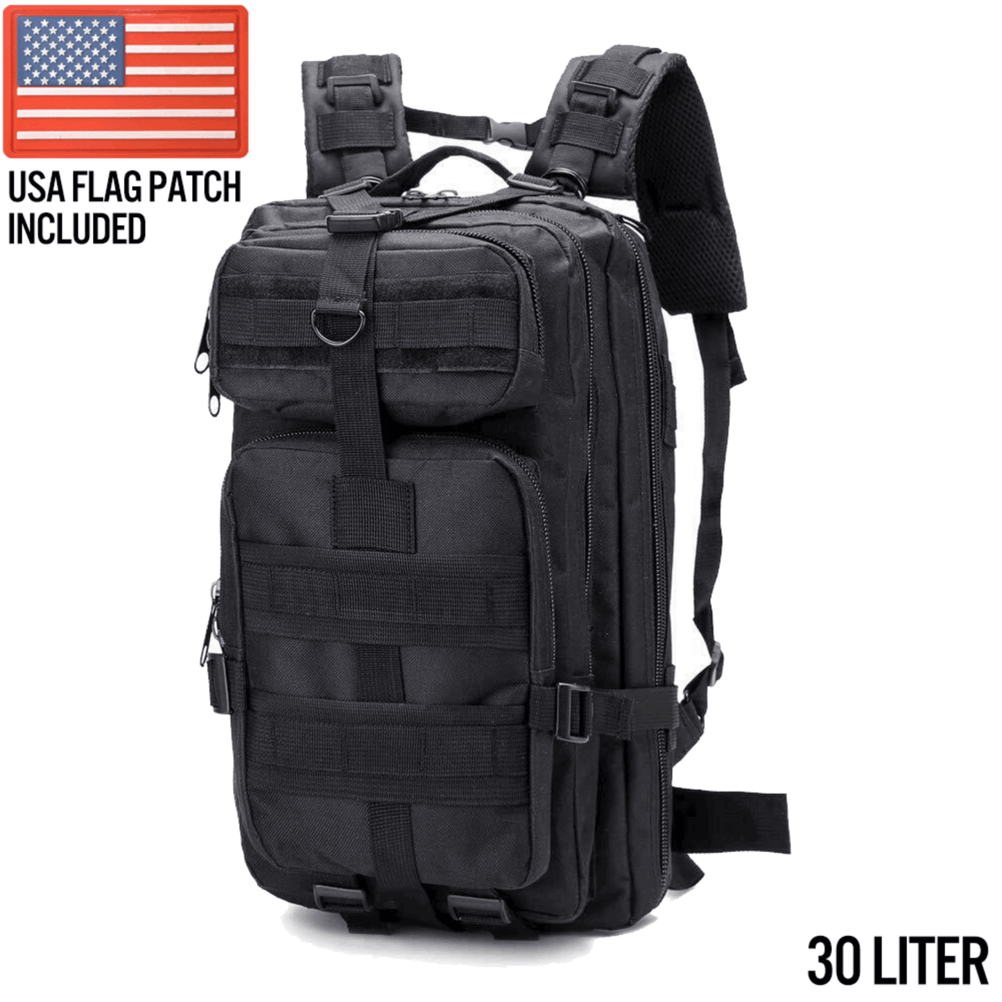 Mochila táctica pequeña XGear 30L - Duradera y versátil