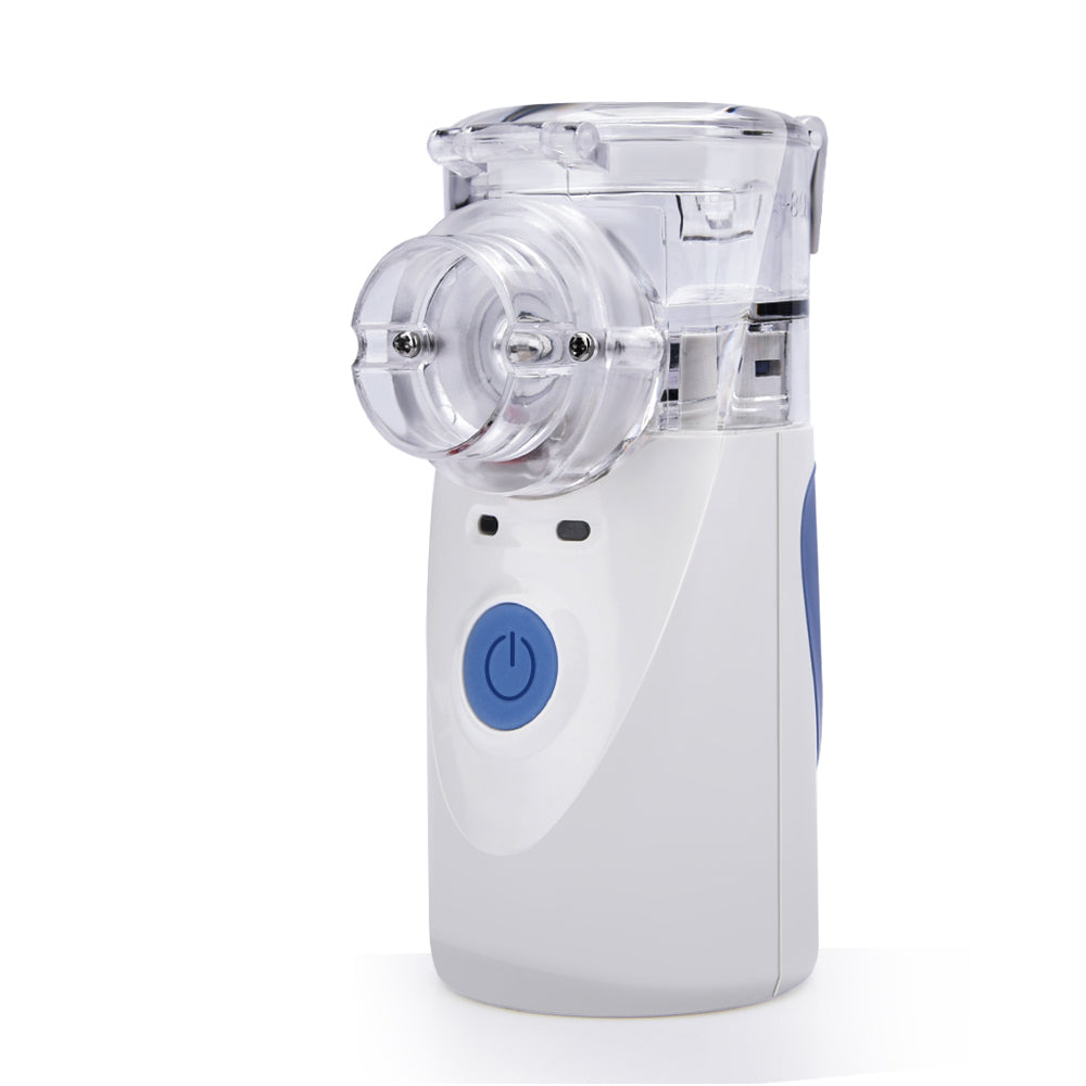 Portable Mesh Nebulizer Silent Ultrasonic Medical Steaming Inhaler USB Charging Adult Kids Respirator Humidifier Health Care - Korvel