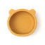 Children's tableware baby bowl children's silicone suction cup bowl bear food supplement bowl - Korvel