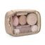 Premium Leather Transparent Cosmetic Bag for Travel