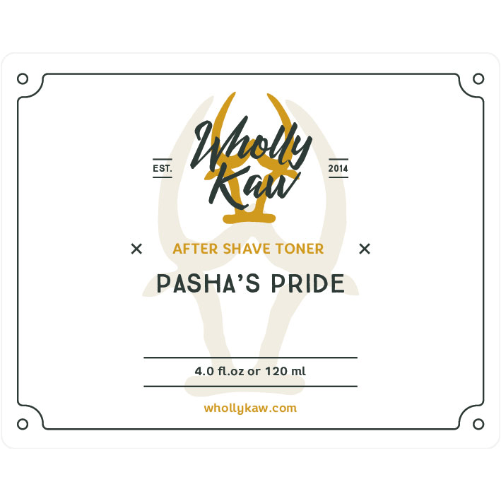 Collection de rasage Pasha's Pride de Wholly Kaw