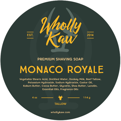 Collection de rasage Monaco Royale de Wholly Kaw