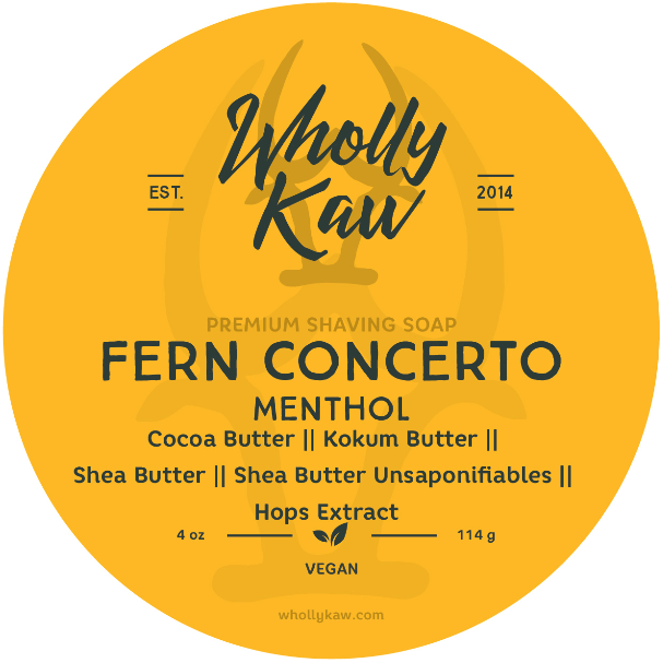 Collection de rasage Fern Concerto de Wholly Kaw