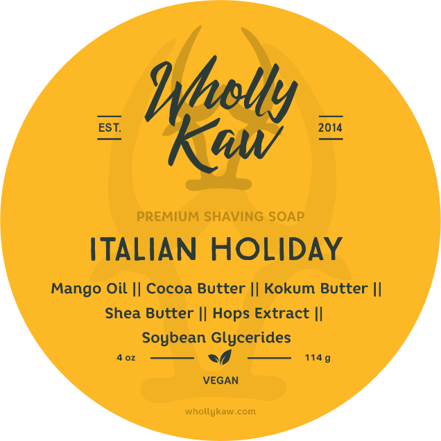 Collection de rasage Wholly Kaw Italian Holiday