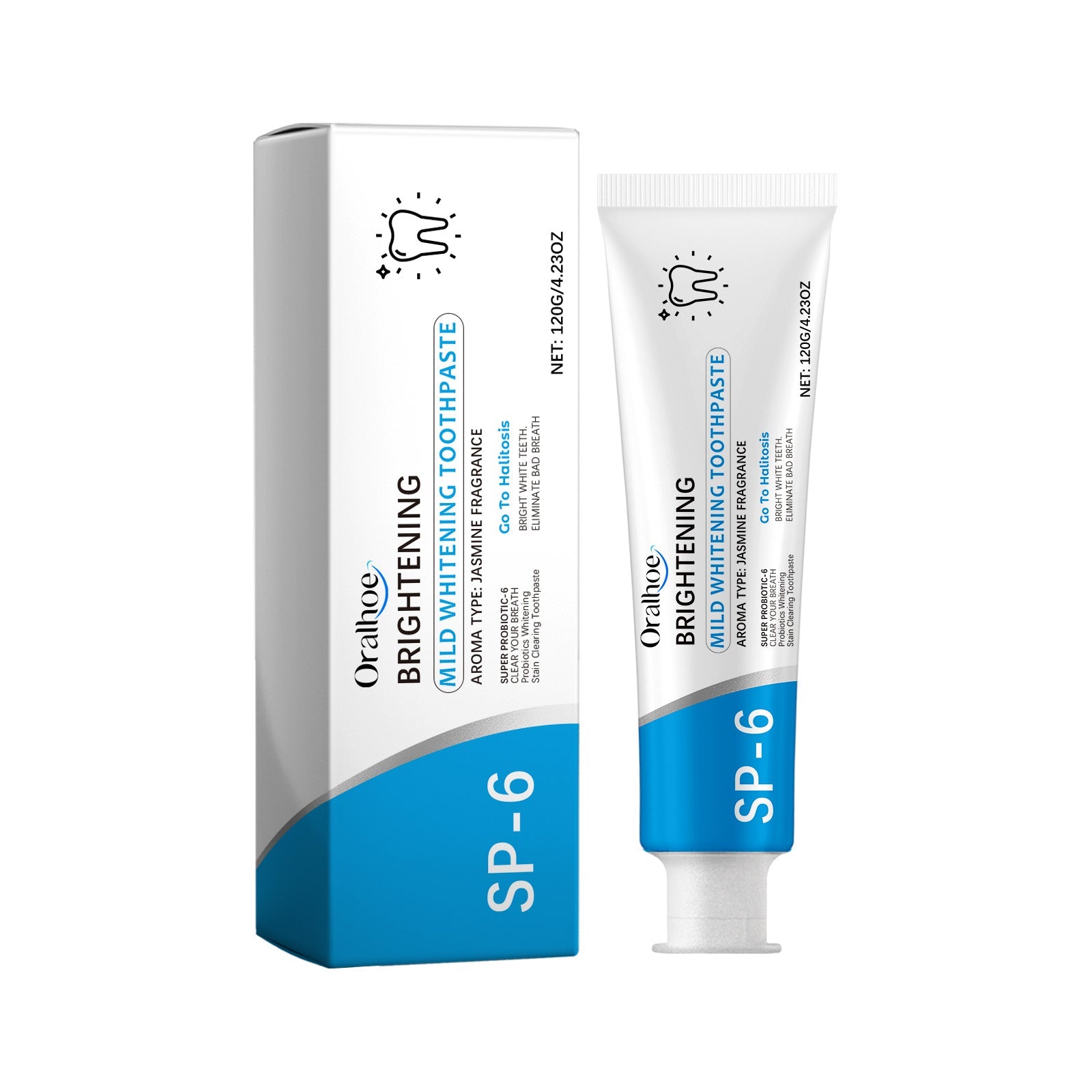 Cleaning Toothpaste, Gentle Cleaning Care For Teeth Care Odor Fresh Remove Stains Mint Toothpaste - Korvel