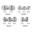 Poulie de synchronisation GT2 - Options de 30, 36, 40 et 60 dents pour imprimantes 3D