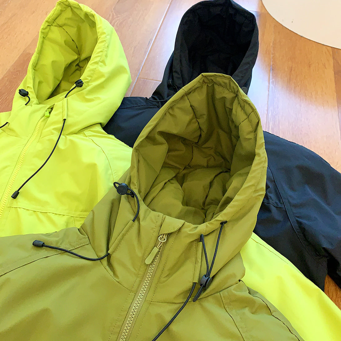Veste imperméable à grandes poches en graphène pour couples