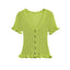 Spring New  Style Round Neck Solid Color Loose Knit Sweater for Women - Korvel