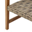 HAMPTON WOOD + WICKER CLUB CHAIR ( set of 2) - Korvel