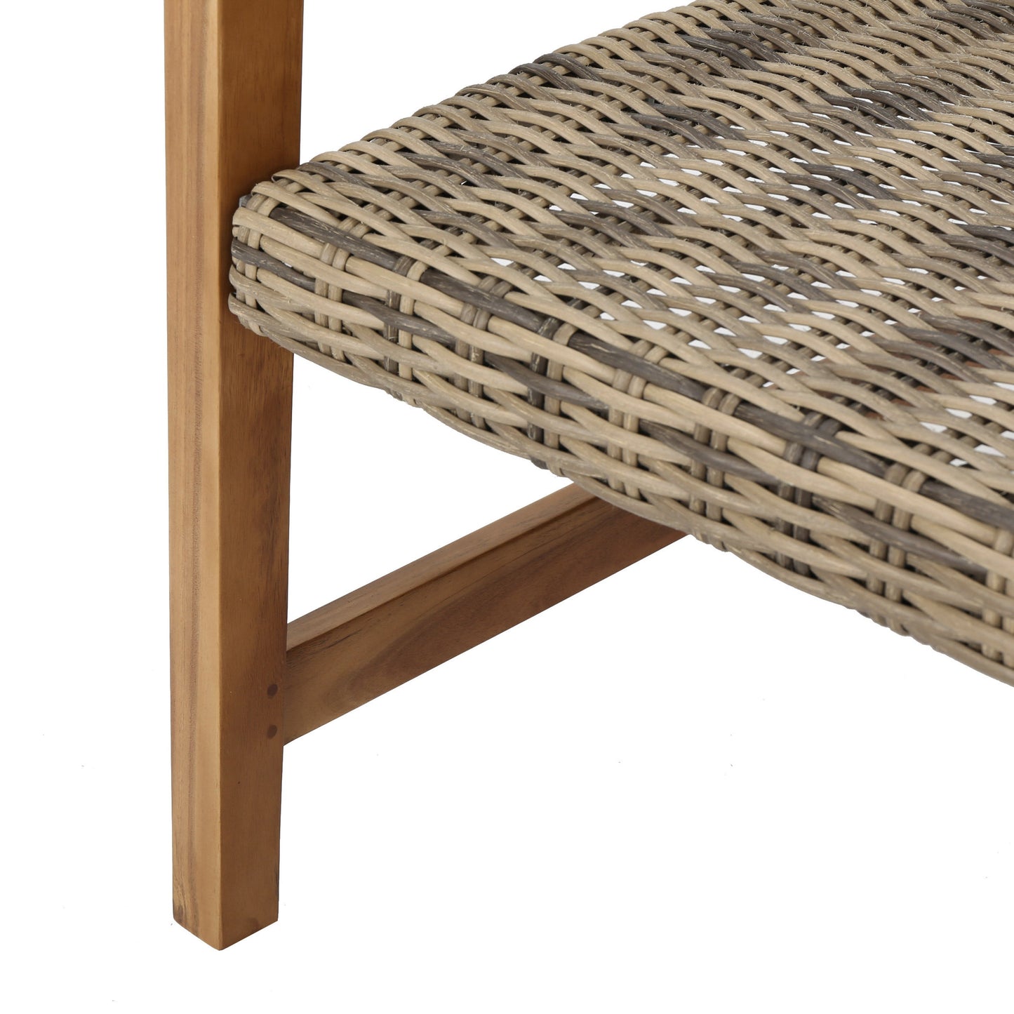 HAMPTON WOOD + WICKER CLUB CHAIR ( set of 2) - Korvel