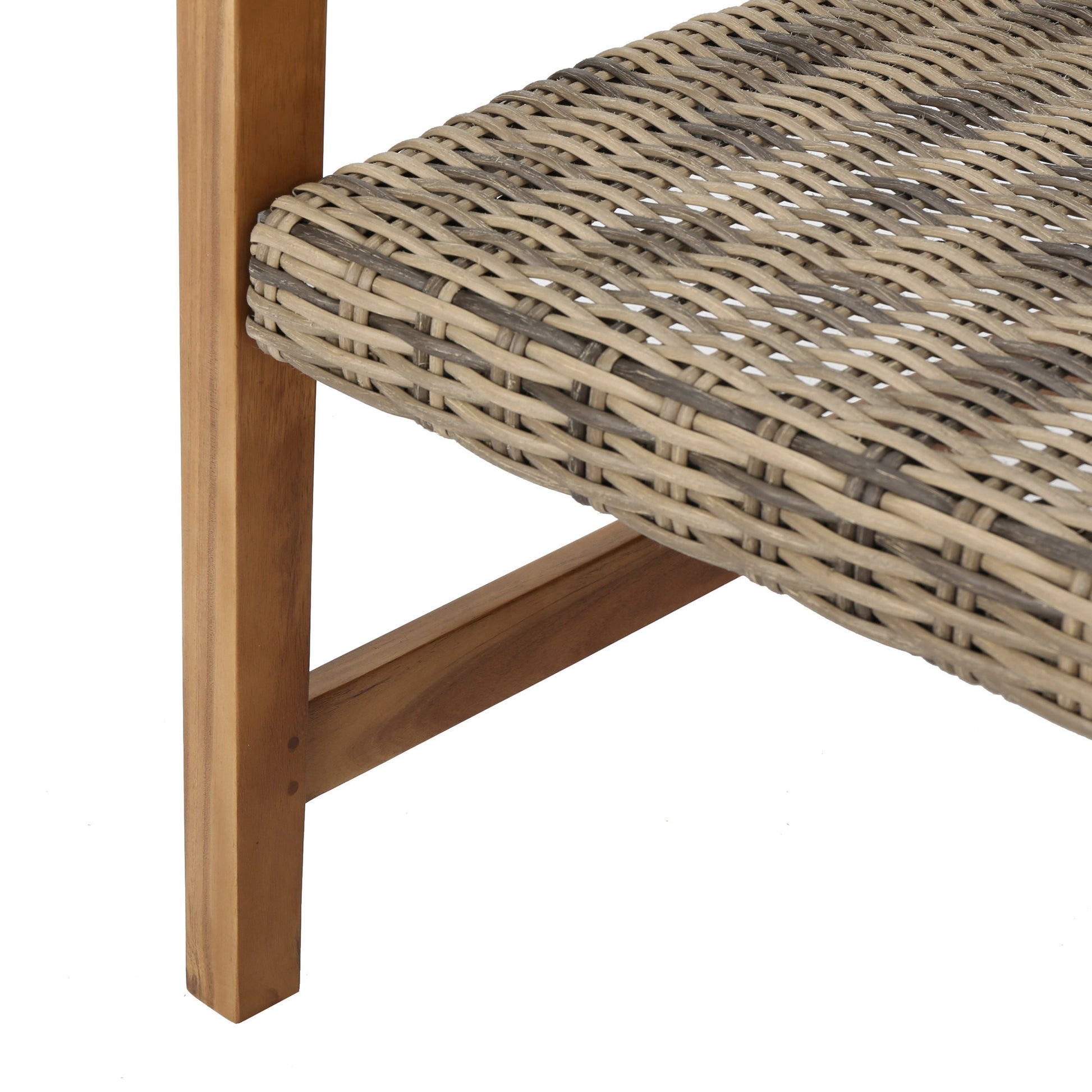 HAMPTON WOOD + WICKER CLUB CHAIR ( set of 2) - Korvel