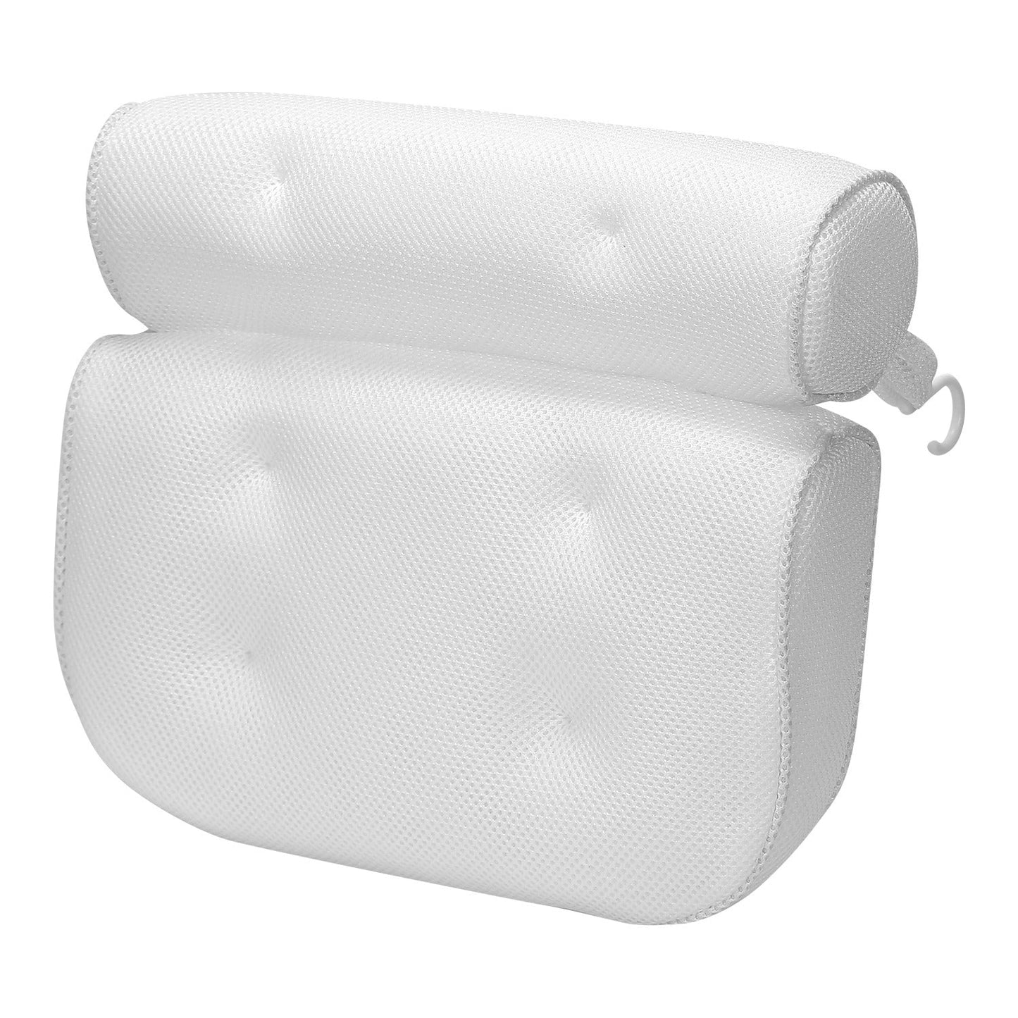 Luxury Air Mesh Bathtub Pillow with Suction Cups