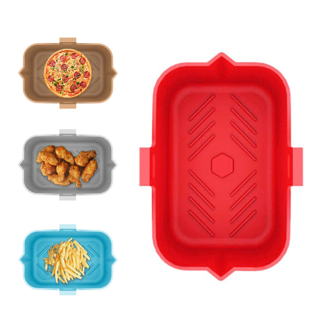Air Fryer silicone pad kitchen supplies barbecue baking tray Halloween pumpkin fryer pad - Korvel