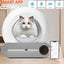 Caja de arena automática inteligente para gatos con control WiFi