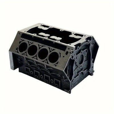Engine Block Desk Organizer: Stylish Business Card Holder