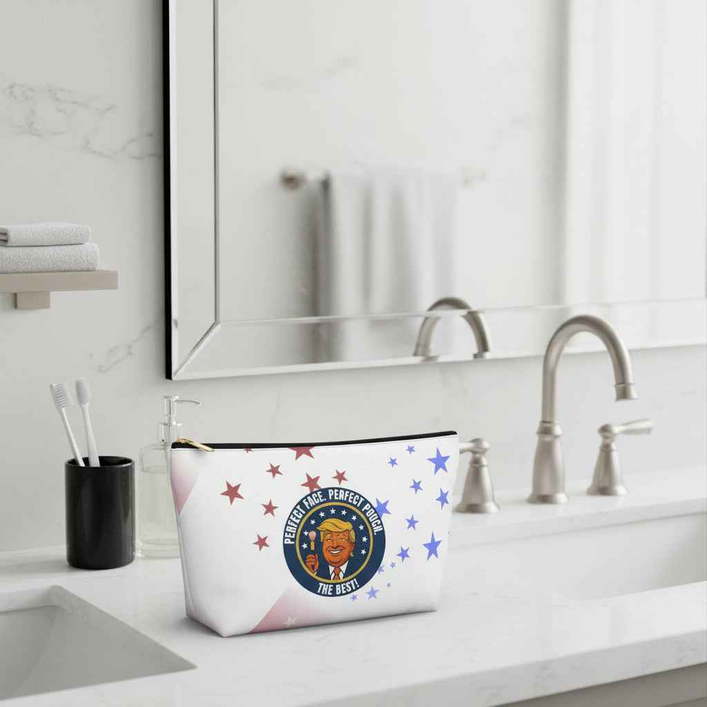 Mock Presidential Seal Makeup Pouch