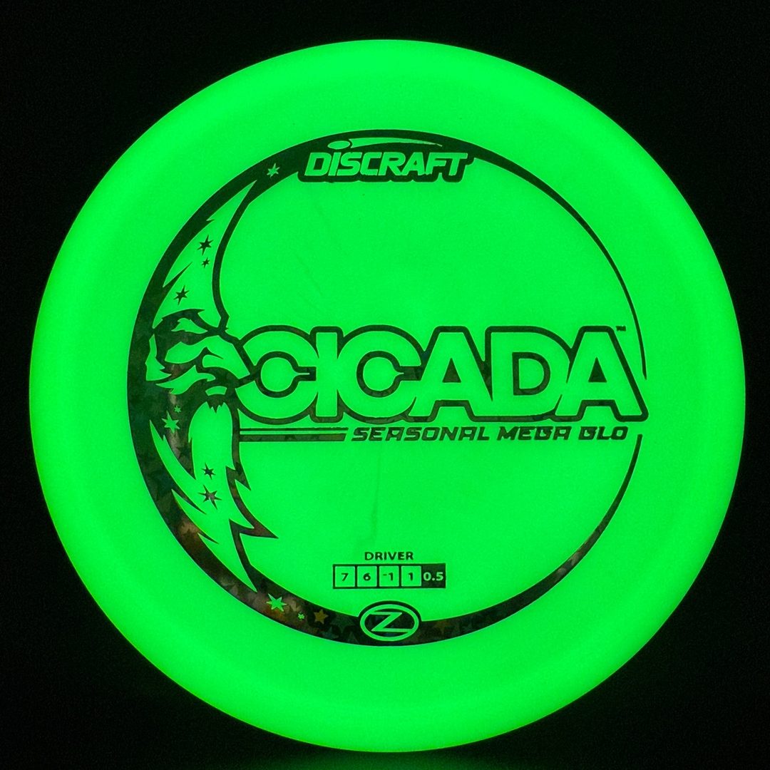 Discraft Mega Glo Cicada - Premium Glow Disc