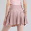 Tennis skirt women's yoga white badminton pleated skirt quick drying anti glare half skirt - Korvel