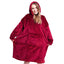 Lazy Head Set Of Coil Blanks Hoodie Hooded Warm Clothes Outdoor Cold Clothes - Korvel