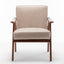 Mid-Century Modern Solid Wood Accent Chair