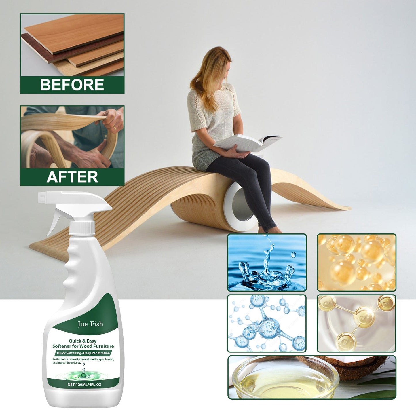 Softener For Wood Furniture, Home Wood Furniture Arc Bending Molding Softener - Korvel