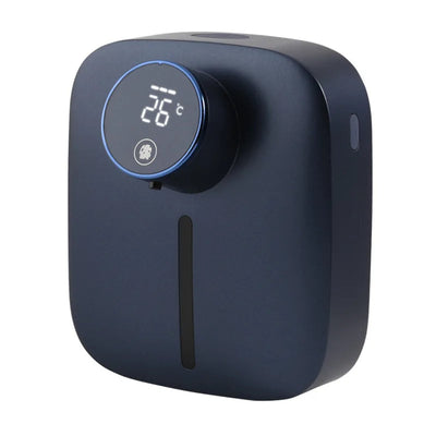 Wall-mounted Automatic Soap Dispenser Multifunctional Infrared Sensor LED Digital Display Touchless Foam USB Rechargeable - Korvel