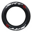 Car tire stickers tire letter stickers English letter 3D stickers - Korvel