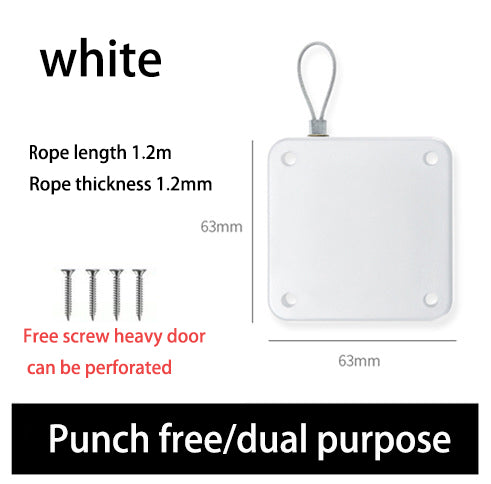 Punch-Free Automatic Door Closer for Smooth Operation