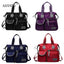 Multiuse Women Waterproof Handbag Nylon Tote Fashion Messenger Crossbody Bags for Women Top-Handle Shoulder Purse Travel Bag - Korvel