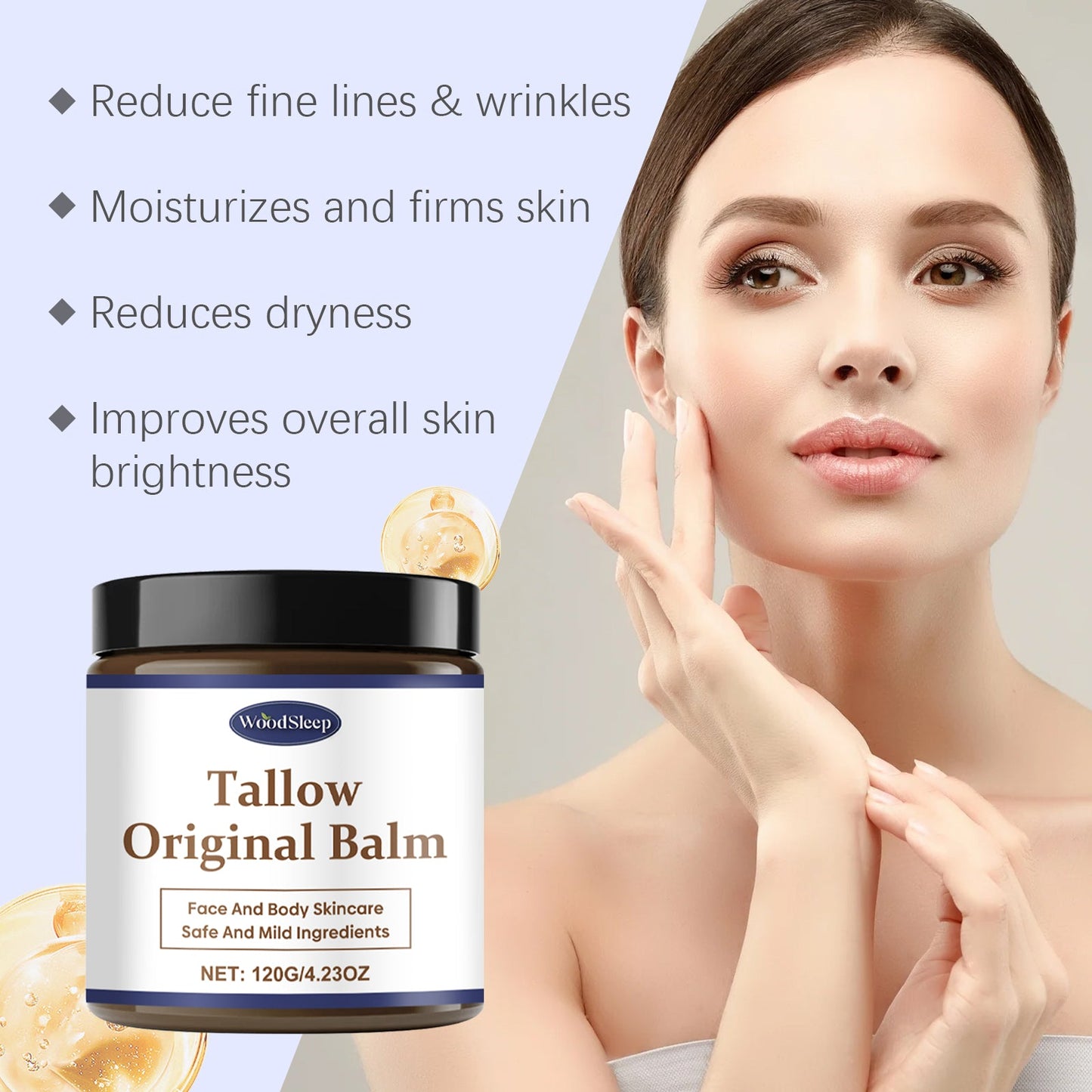 Grass Fed Butter Cream - Hydrating Moisturizer for Skin Care