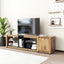 Meuble TV moderne pour téléviseurs jusqu'à 80 pouces avec éclairage LED