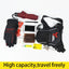 Fashion Motorcycle Drop Leg Bag Hip Bum Fanny Pack Waterproof Motorcycle Bag Outdoor Casual Waist Bag Motorcycle bike Bag Black - Korvel