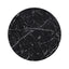 42.12"Modern Round Dining Table with Printed Black Marble Table Top for Dining Room - Korvel